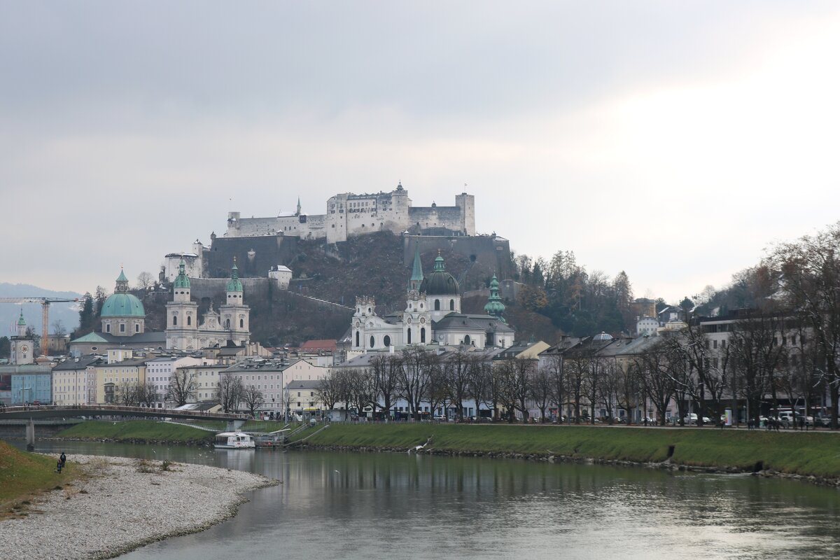 вид на замок Хоэнзальцбург - Светлана Баталий