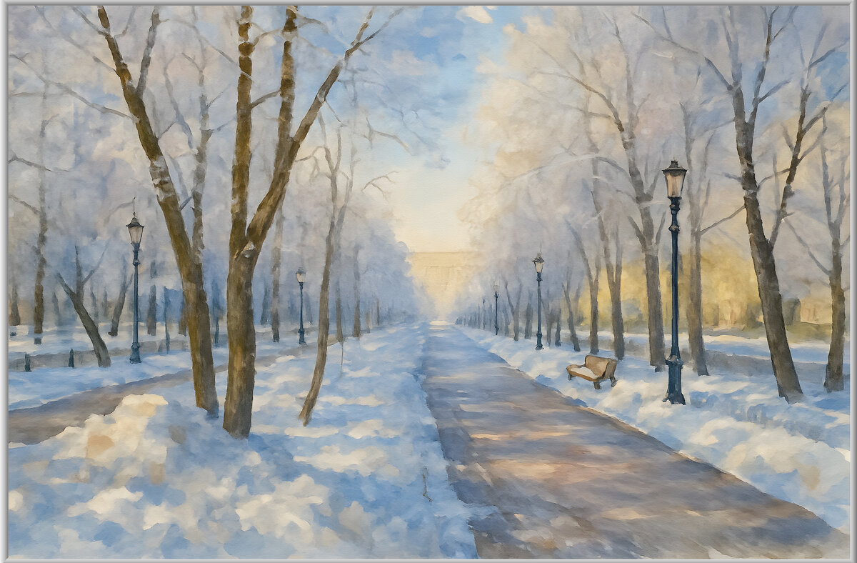 Чонгарский бульвар в Москве. - Aleksey Afonin