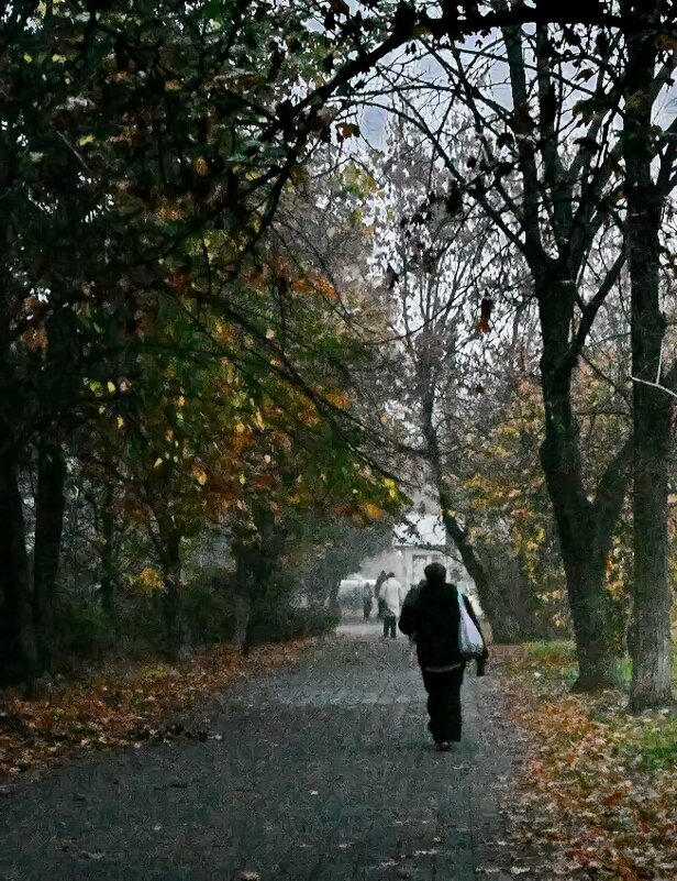 Утро... город... туман... - Николай Саржанов
