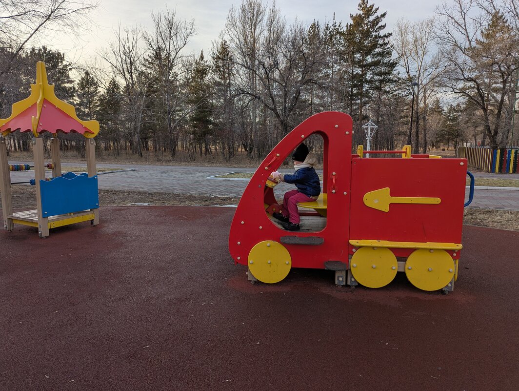 Гонки на грузовичке... - Андрей Хлопонин