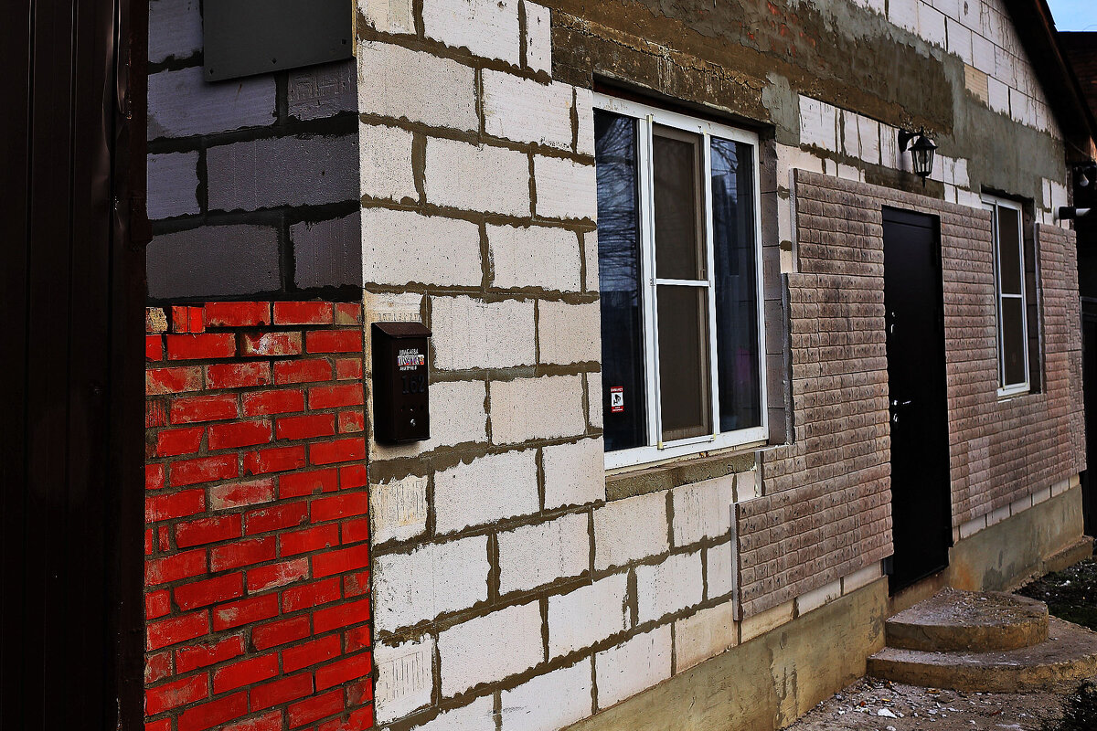 Дом в стадии строительства - Юрий Гайворонскiий