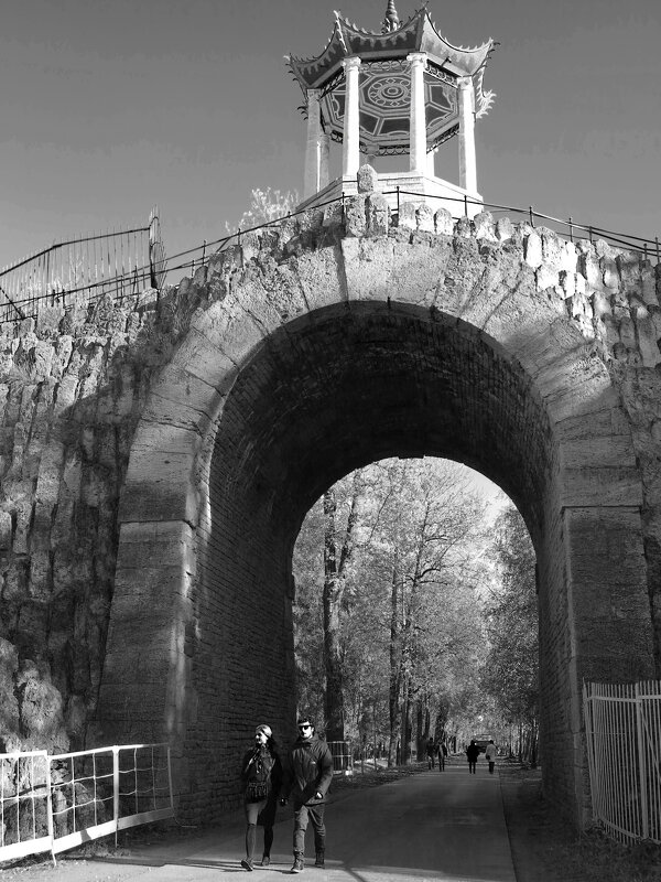 Александровский парк. Пушкин - Наталья 