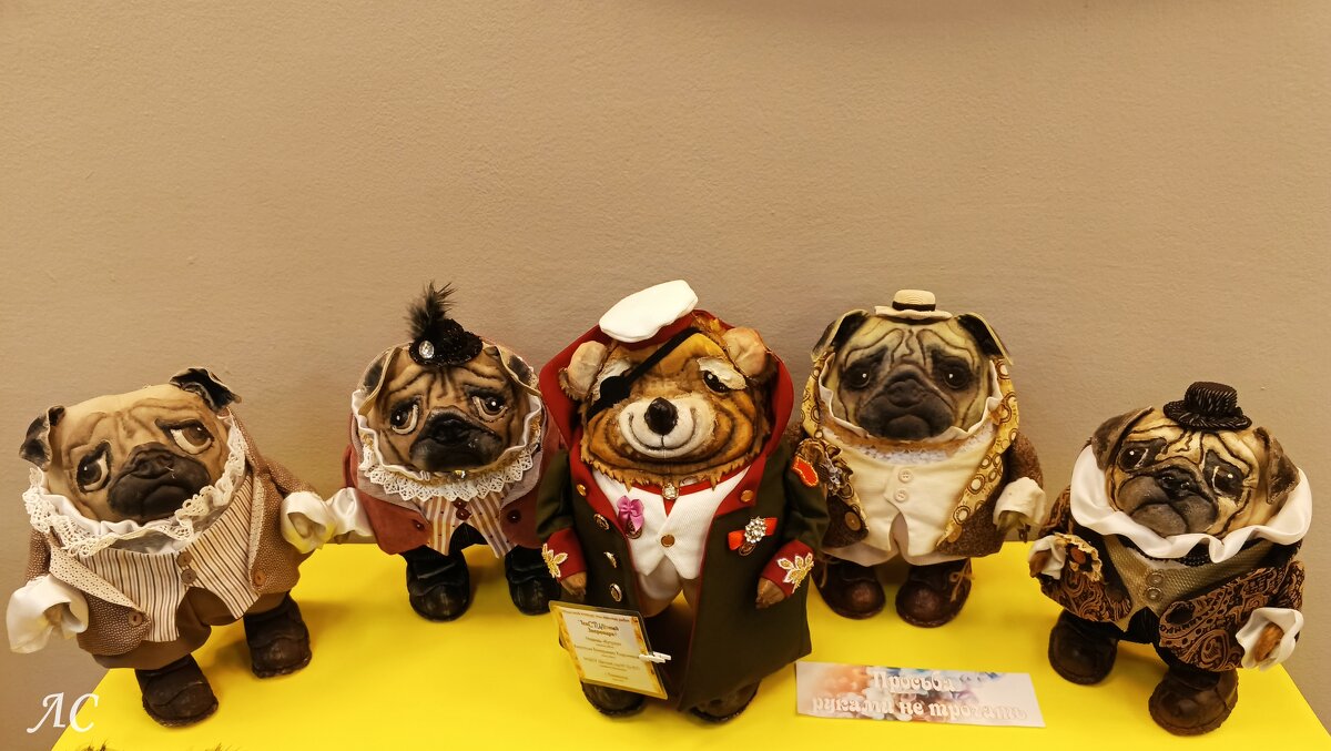 Экспонаты выставки «Текстильный зверопарк» - Любовь Сахарова