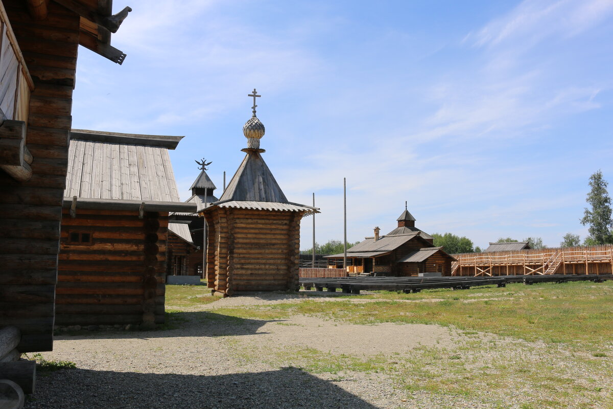 В музее под открытым небом Тальцы - Ольга 
