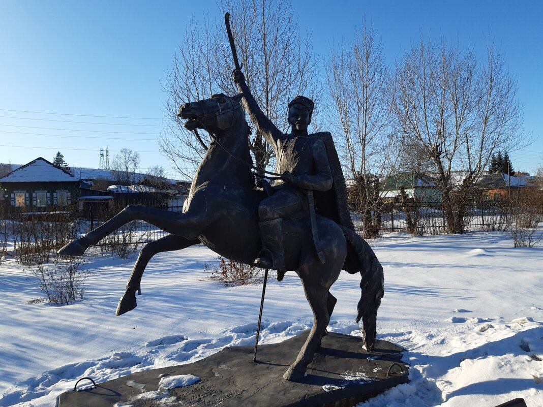 Парк бетонных скульптур в городе Свирске Иркутской области - Галина Минчук