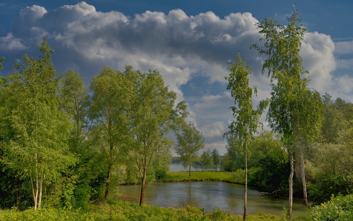 Река и озеро Липпа ... - Jakob Dick