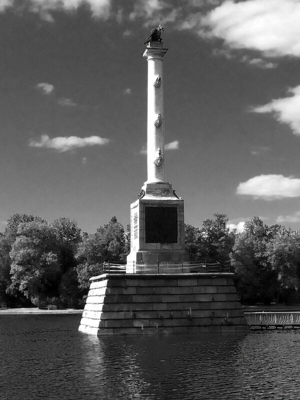 Чесменская колонна на Большом пруду Екатерининского парка - Наталья 