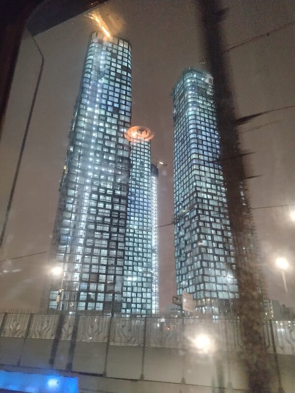 Огни ночной Москвы. - Людмила Гулина