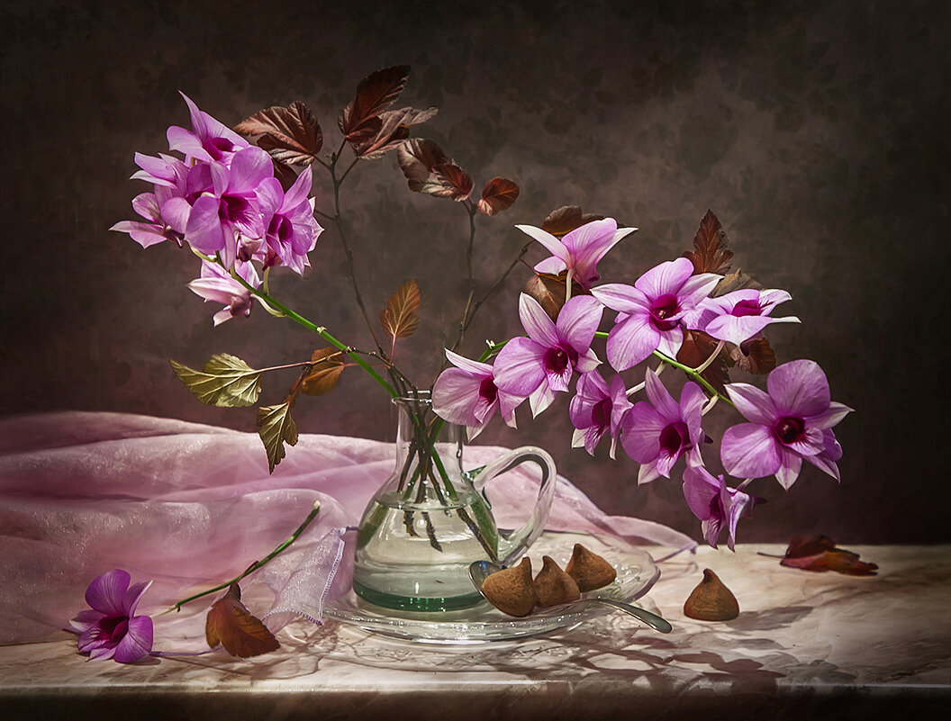 Орхидея с конфетками.) - Bosanat 