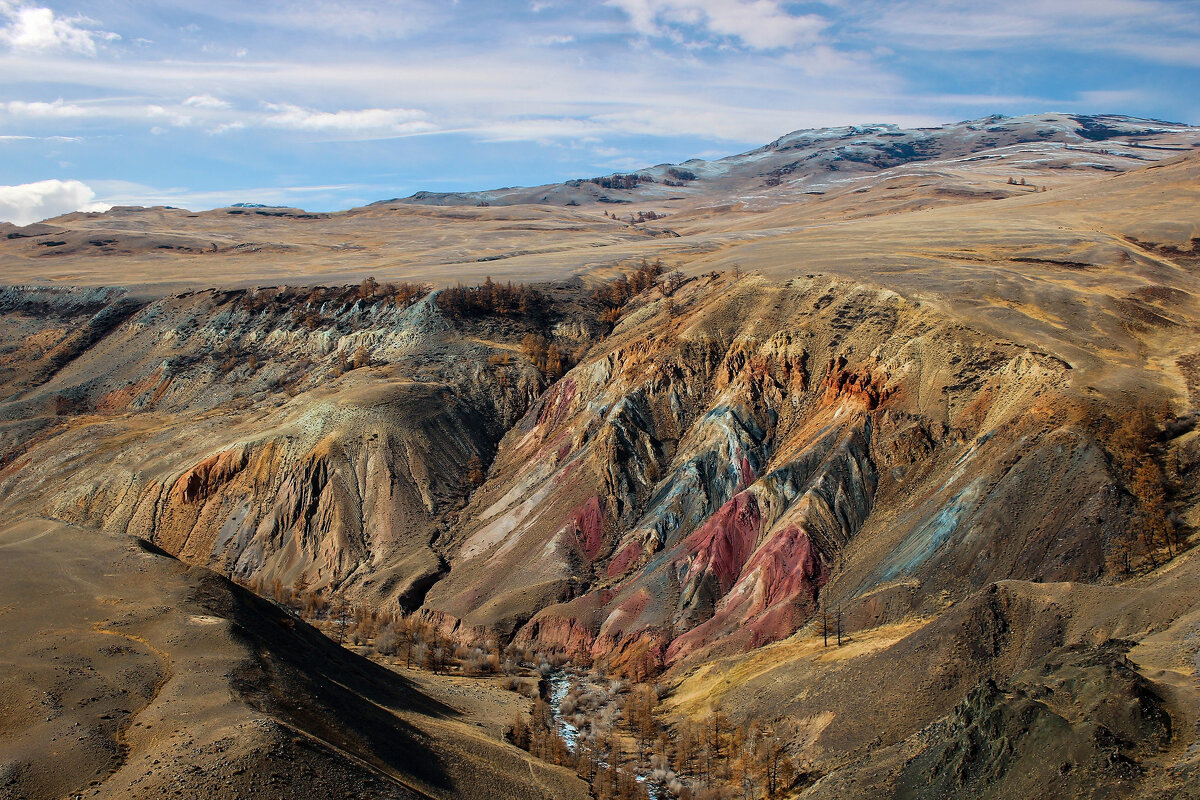 Цветные горы,Марс-2 - елена беликова
