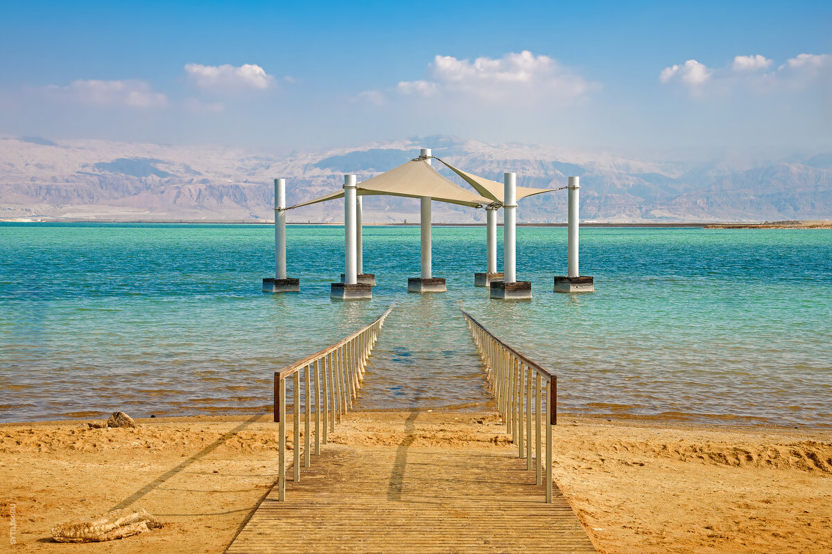 Побережье Мертвого моря. Эйн-Бокек. Израиль. - Павел Сытилин