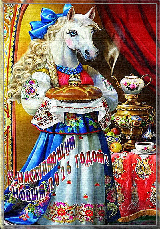 С наступающим Новым 2026 годом! - Ирина 