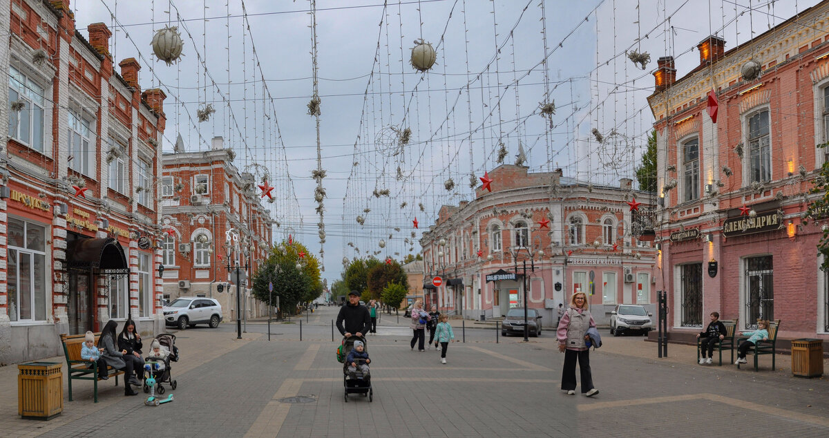 Елец, пешеходная часть улицы Мира - Татьяна Машошина