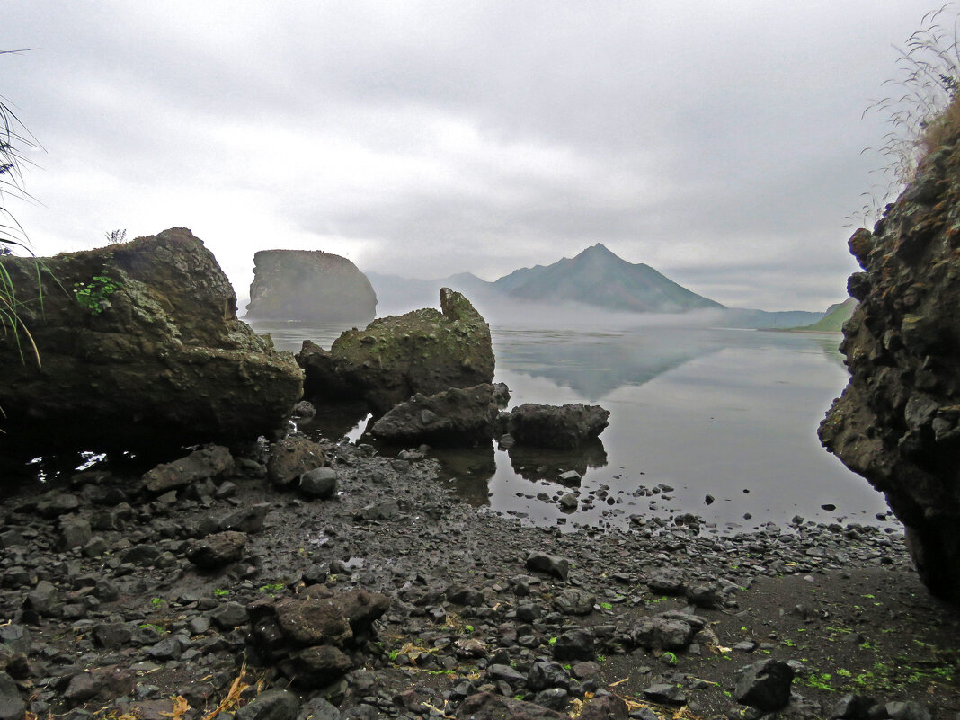 Бухта Тихая. Туман надвигается. - ИРЭН@ .