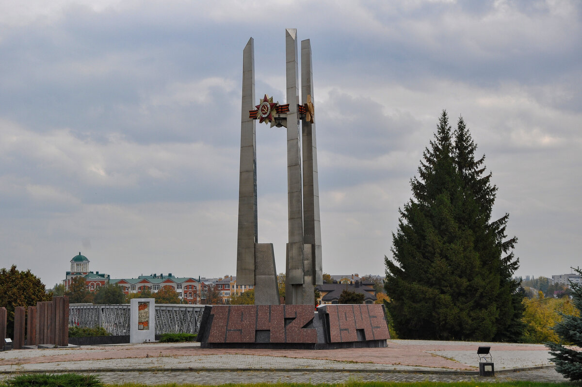 Площадь Победы в Ельце - Татьяна Машошина