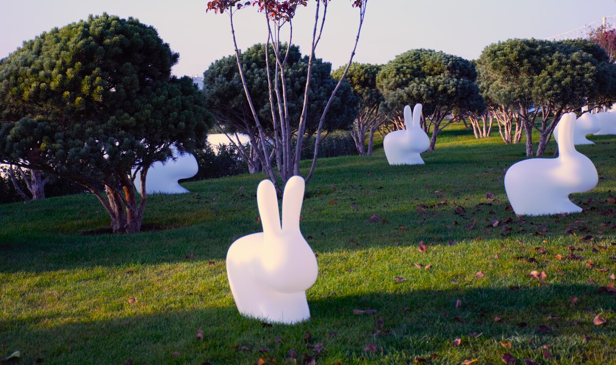 Новогодние кролики. - Юрий Полторыхин.