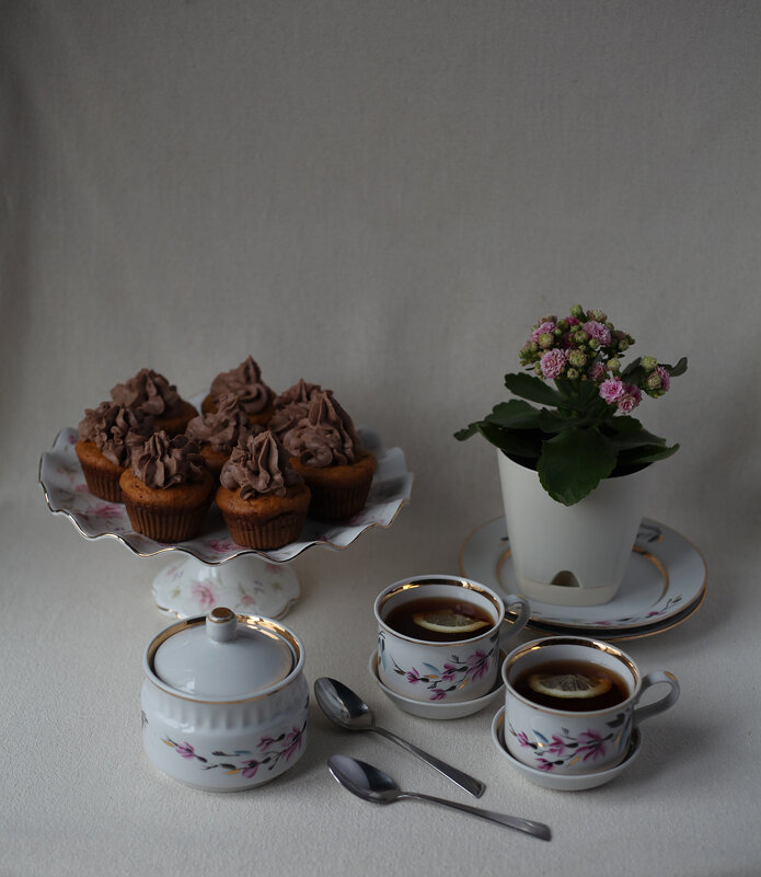 Утреннее чаепитие. - Снежанна Родионова