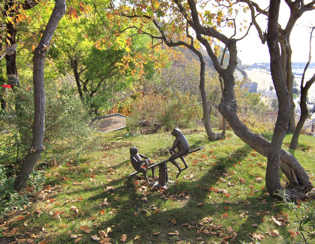 Лягушата в парке - Геннадий Валеев