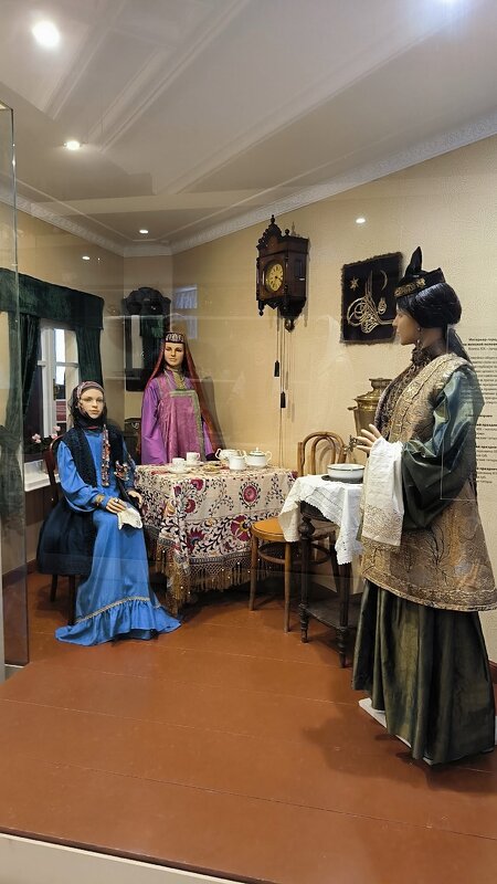 Интерьер городского жилища татар. Прием гостей на женской половине. - Ольга Интерьер городского жилища татар. Прием гостей на женской половине. - Ольга