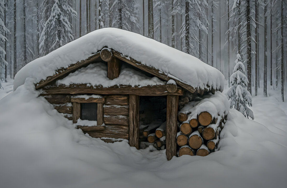 Охотничья избушка - Aleksey Afonin Охотничья избушка - Aleksey Afonin