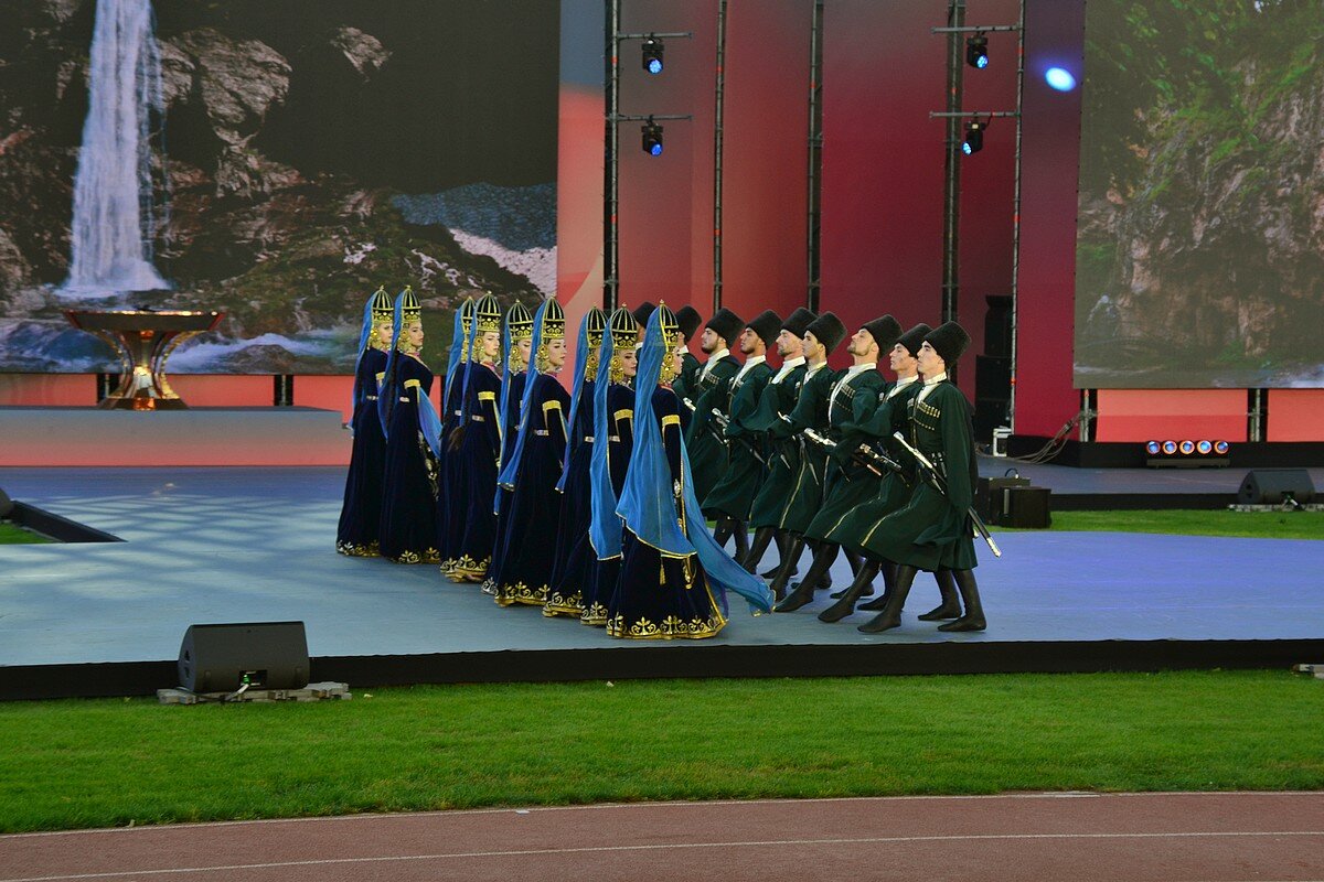 Красота танцев Северного Кавказа - Александр Рыжов Красота танцев Северного Кавказа - Александр Рыжов