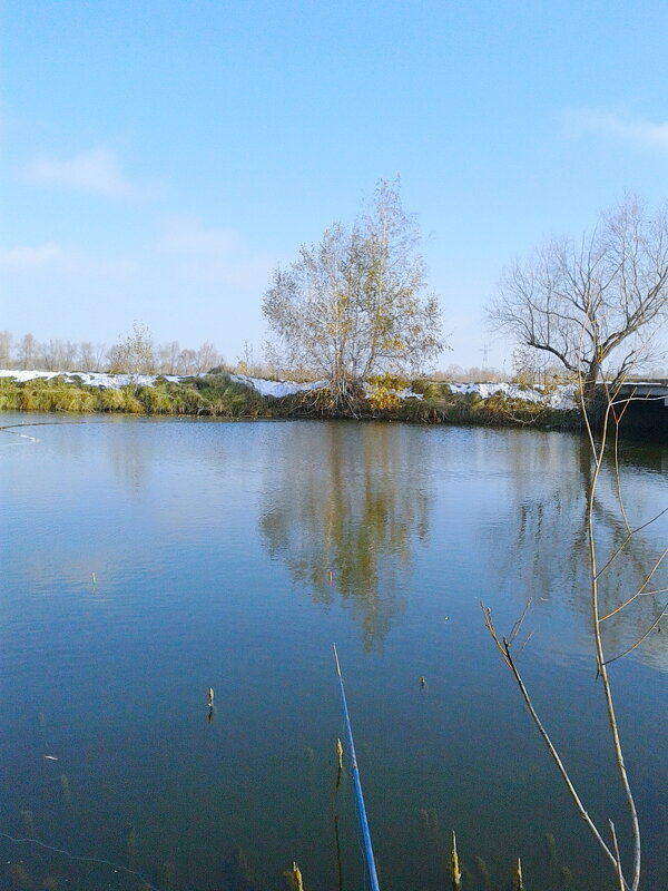 Рыбалка по первому льду. - сергей ермошкин Рыбалка по первому льду. - сергей ермошкин