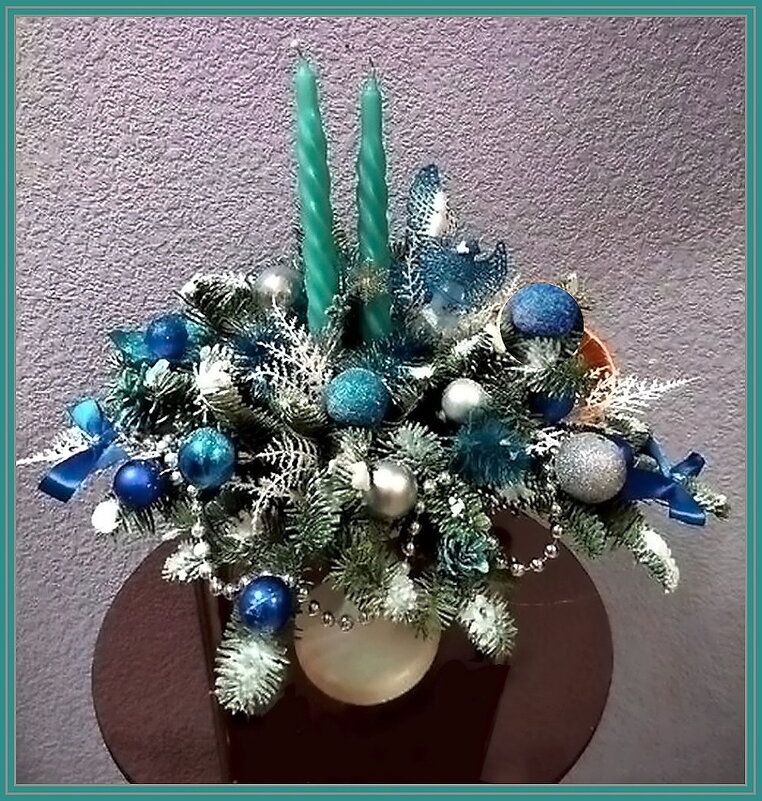 Новогодняя композиция - Ольга Довженко Новогодняя композиция - Ольга Довженко