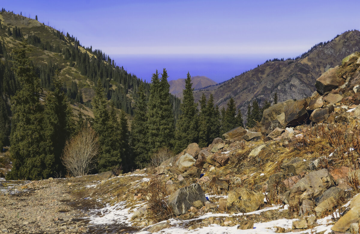 Ущелье в окрестностях Алматы. Сев. Тянь-Шань - LudMila Ущелье в окрестностях Алматы. Сев. Тянь-Шань - LudMila
