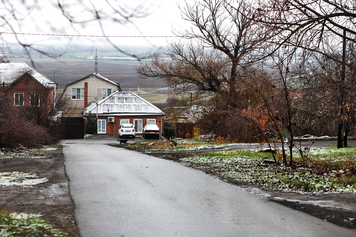 Снежный пейзаж - Юрий Гайворонскiий