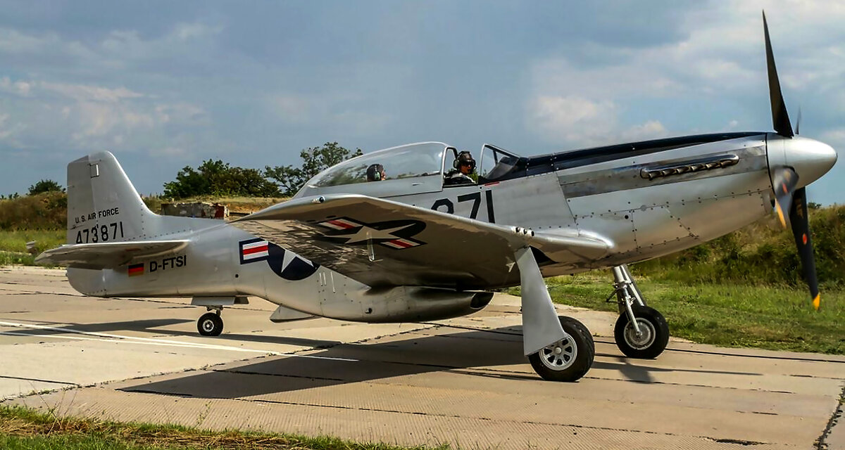 Истребитель P 51 Мустанг. - Сергей Воротников