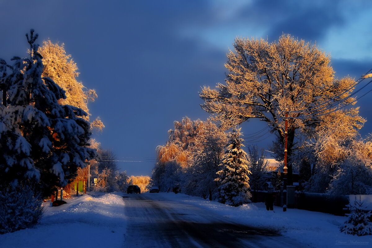 ЗИМНЕЕ УТРО. - DianaVladimirovna 