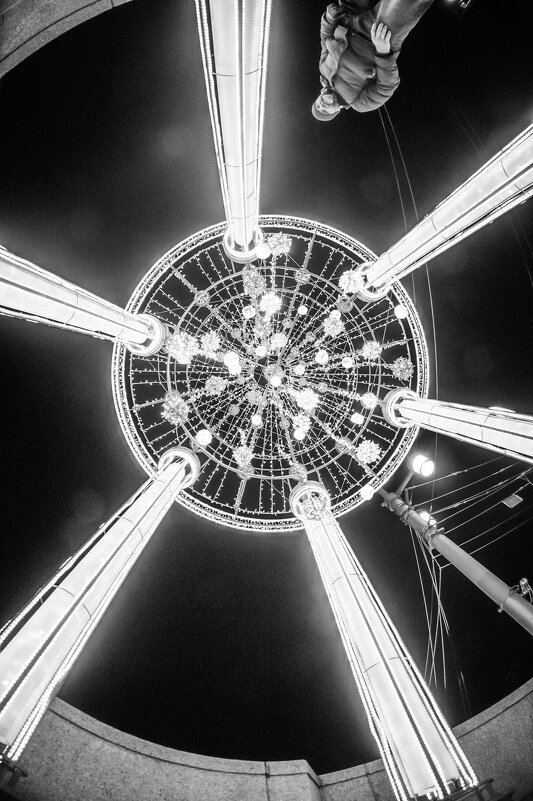 Автопортрет на Дворцовом мосту - Олег Загорулько