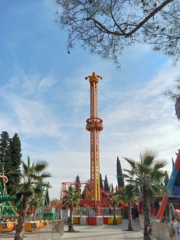 Аттракционы парка - Виктор 