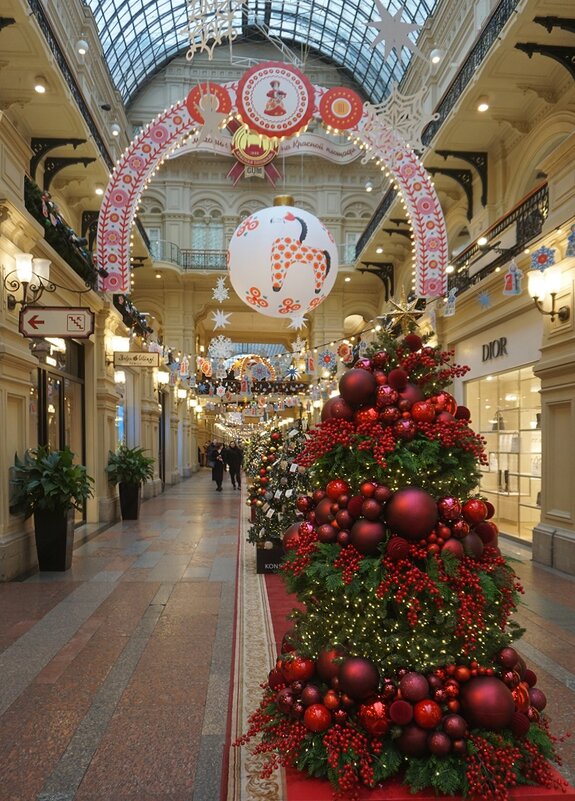ГУМ предновогодний - Ольга ГУМ предновогодний - Ольга