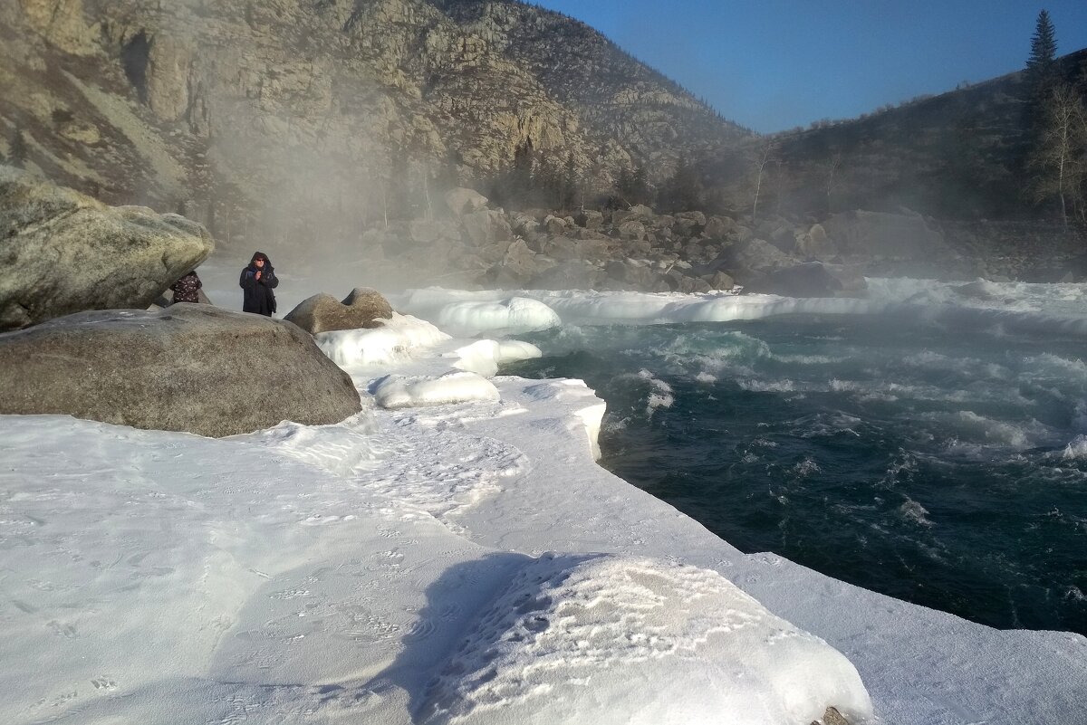 Зимняя Катунь - Татьяна Лютаева