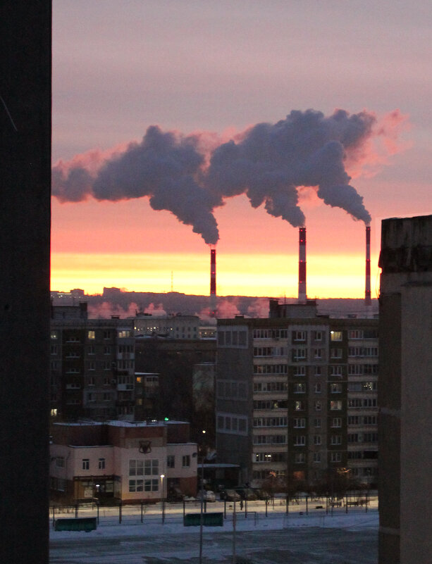 Рассвет над городом - Владимир 57 Рассвет над городом - Владимир 57