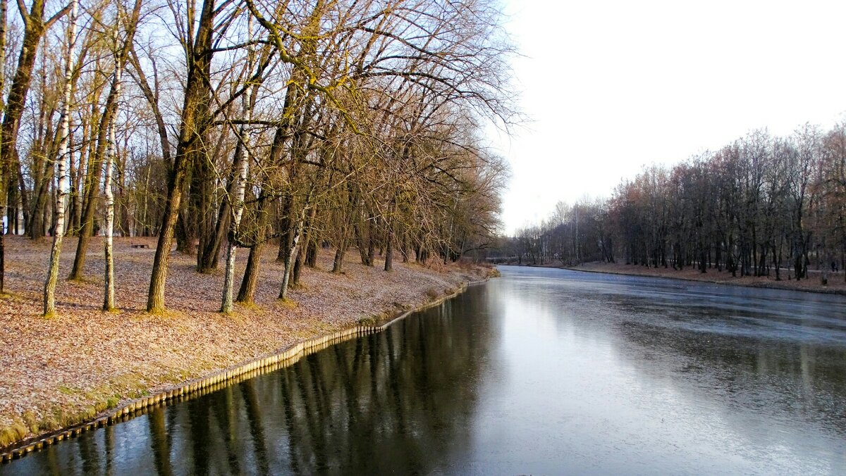 Зима в городе. - Милешкин Владимир Алексеевич 