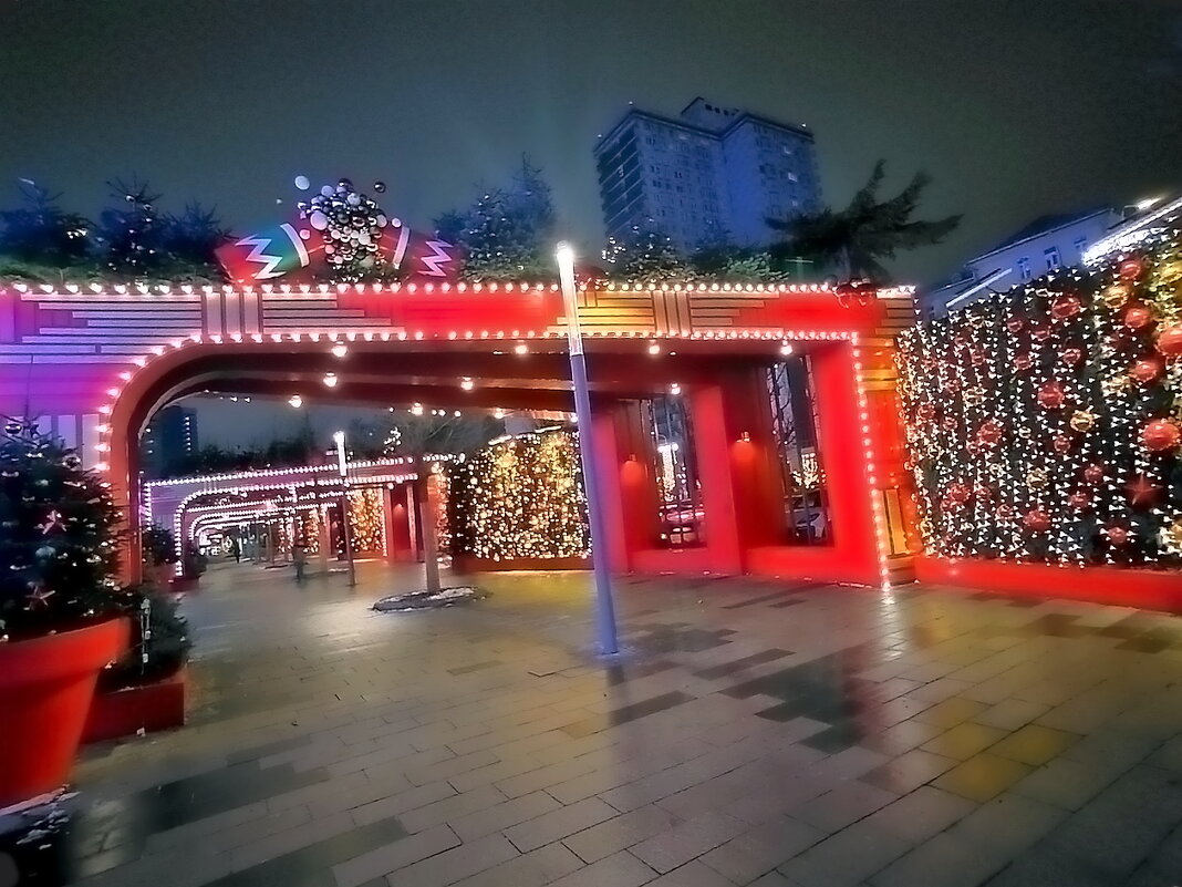 Новогодняя Москва - Ольга Довженко