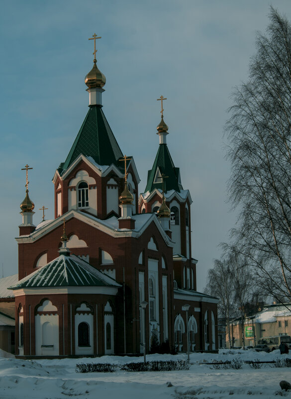 ЗИМА, ДЕКАБРЬ - УДМУРТИЯ - ГЛАЗОВ собор - Владимир Максимов