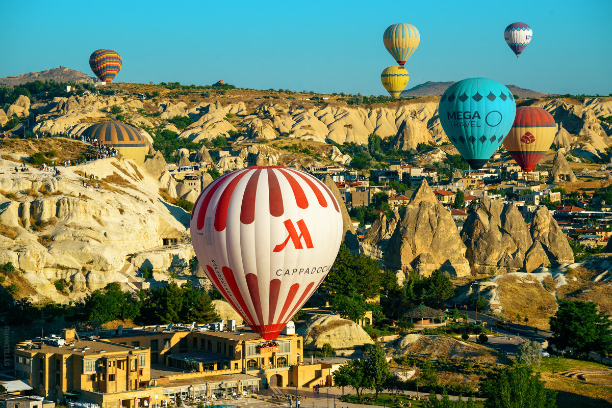 Воздушные шары в небе Каппадокии. Турция - Павел Сытилин