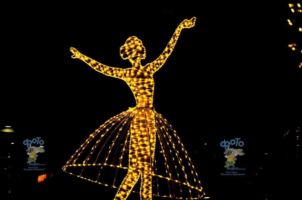 Новогодние украшения города Курска. - Руслан Васьков Новогодние украшения города Курска. - Руслан Васьков