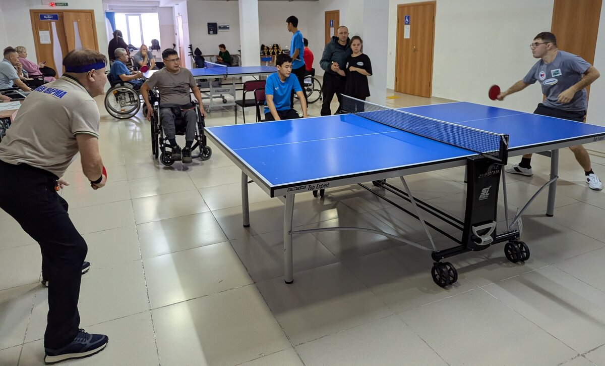 Пара настольный теннис... - Андрей Хлопонин Пара настольный теннис... - Андрей Хлопонин