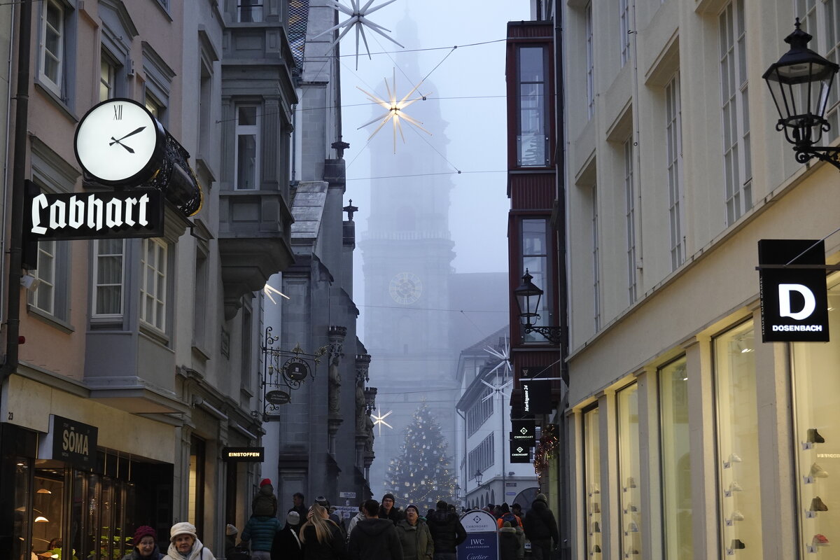 Санкт-Галлен, Швейцария...в ожидании рождества... - Галина Санкт-Галлен, Швейцария...в ожидании рождества... - Галина