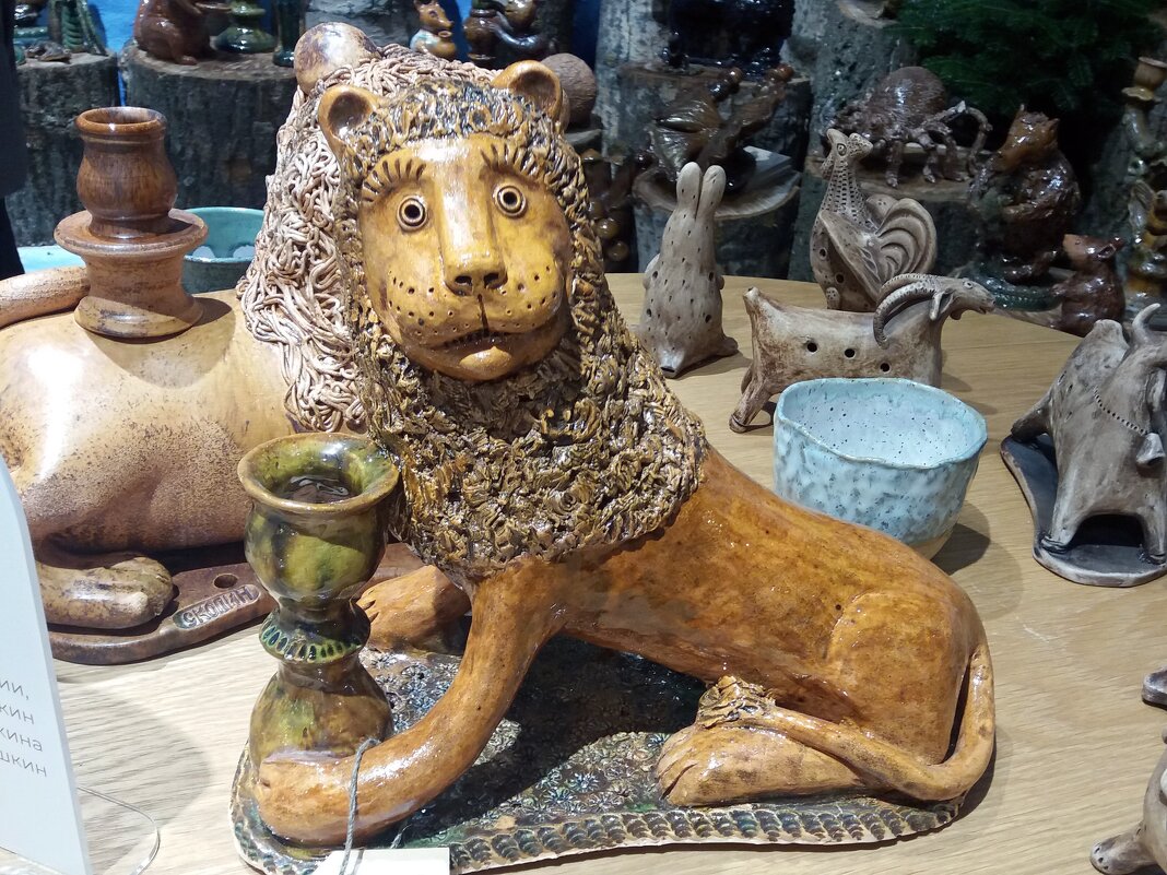 Работы мастеров скопинской керамики династии Якушкиных. - Galina Solovova