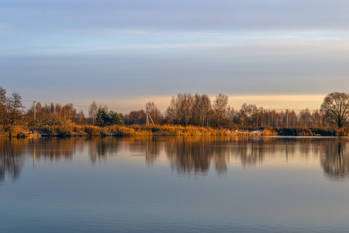 Утро на озере - Сергей Цветков Утро на озере - Сергей Цветков