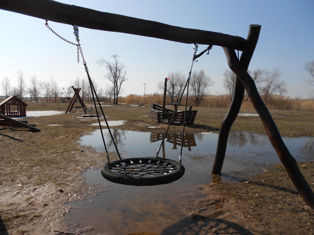 март в парке - Елена Шаламова