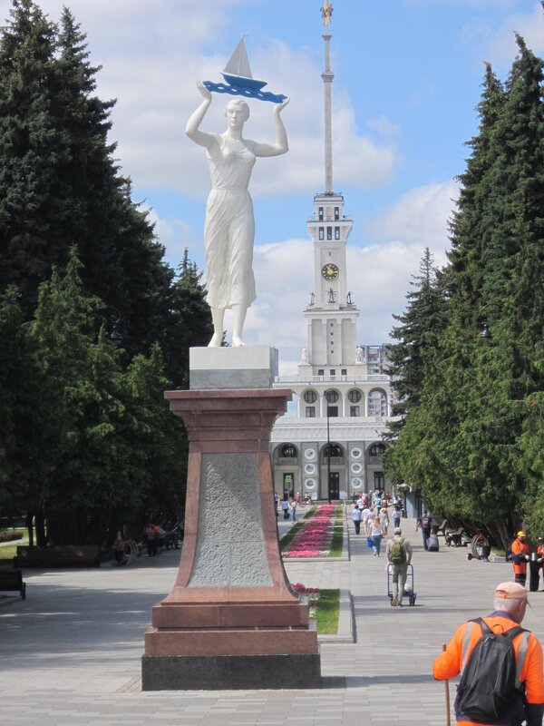 Москва. Северный речной вокзал - Дмитрий Никитин