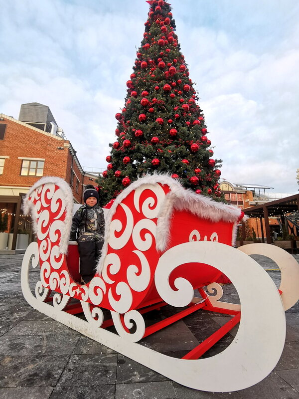 Новогодняя Москва. - Ольга Довженко