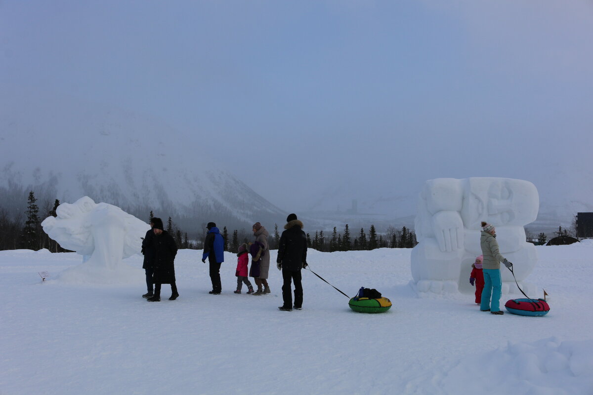 Зима в Хибинах - Ольга 