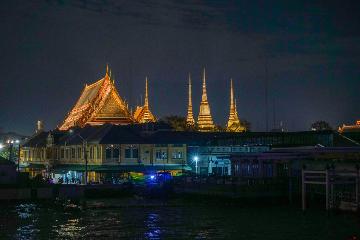 Вечерняя прогулка по реке Чао Прайя, Бангкок - Иван Литвинов